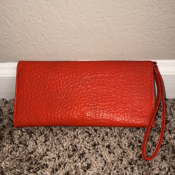 Orange Wallet/Wristlet - Picture 4 of 6